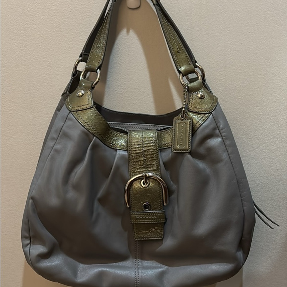 Coach Soho Lynn leather hobo shoulder bag